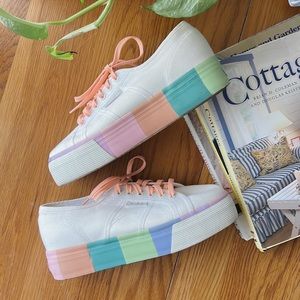 Superga platform sneakers